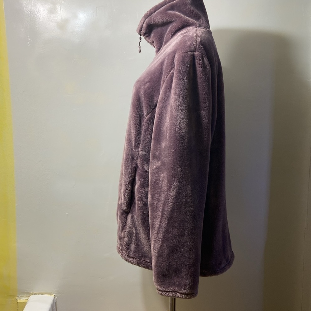 32 DEGREES HEAT FLEECE ZIPPER FRONT WOMEN PINK BARBIECORE JACKET. SIZE-X… - Picture 3 of 14